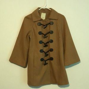 Anthropologie Elevenses wool coat. Size 4.